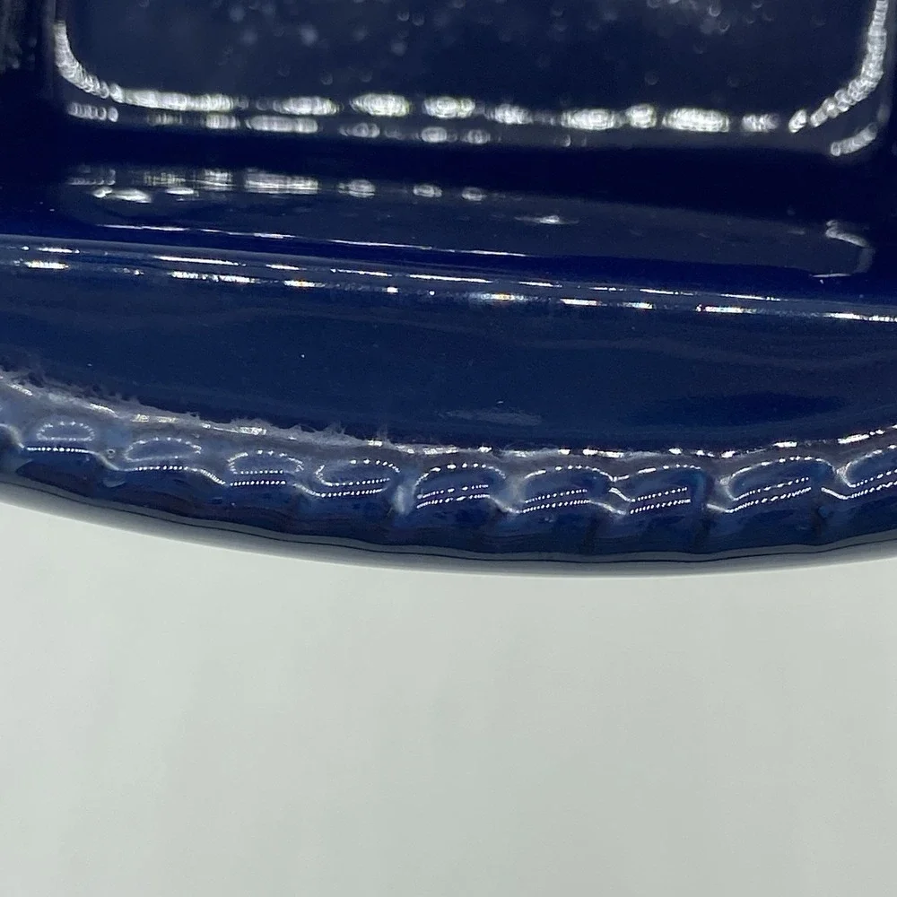 Temp-Tations By Tara‎ 12 Ounce Mini Loaf Dish Red/White/Blue Plaid With Lid